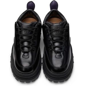 EYTYS Black Leather Angel Sneakers